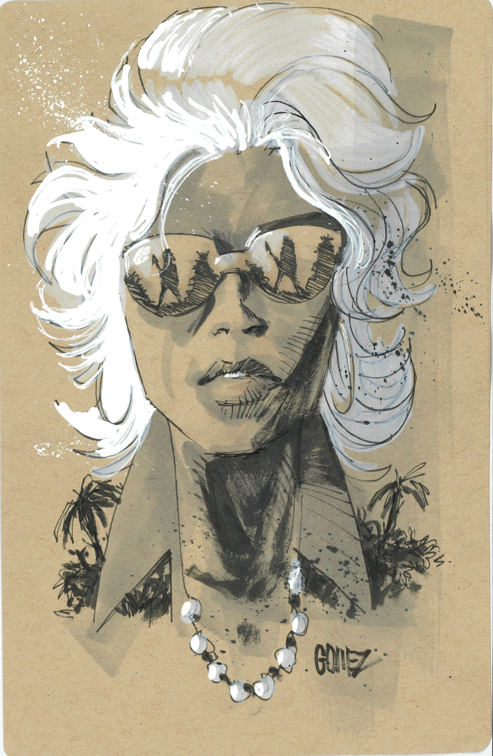 Joel Gomez LTD Print: Wanda