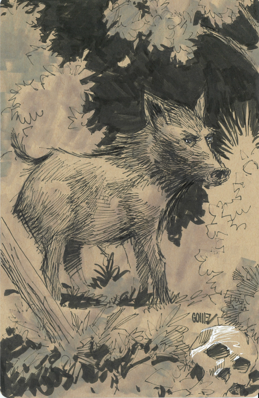 Joel Gomez LTD Print: Feast