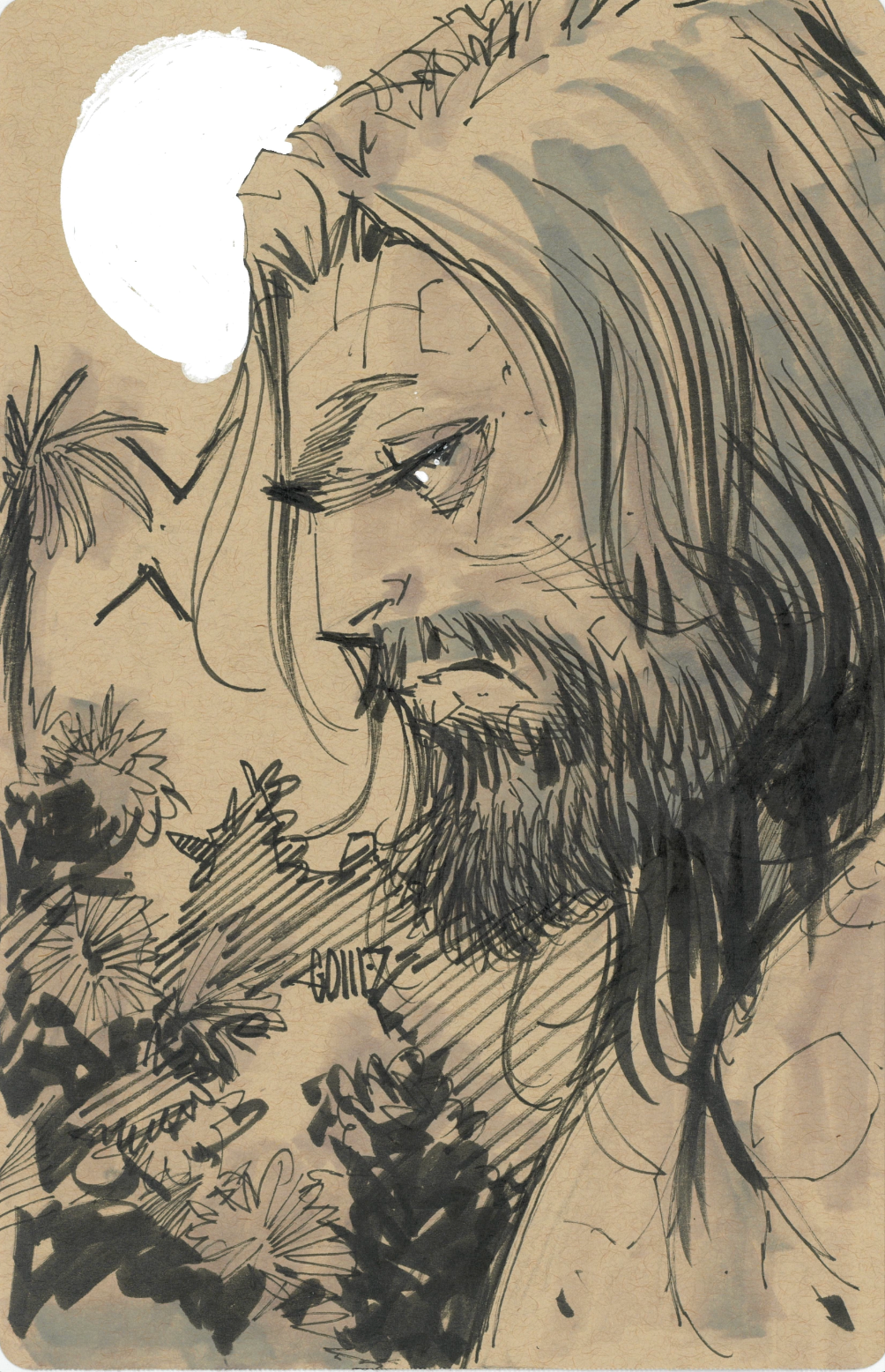 Joel Gomez LTD Print: Richard