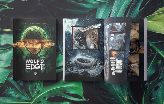 PRE-ORDER Wolf's Edge Hardcover, Large Format Limited Edition